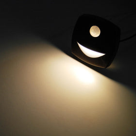 Dream lighting installed in a boat cabin providing soft pathway lighting