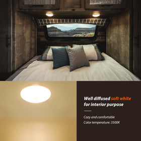 Dream lighting switch button detail for quick on/off control and convenience