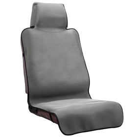DREAMANIA front seat cover packaging showing grey protector and benefits