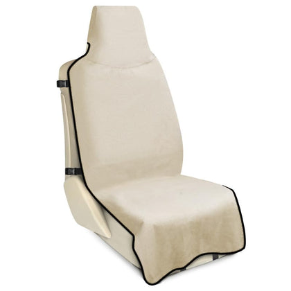 DREAMANIA front seat full view tan shows full coverage and protection
