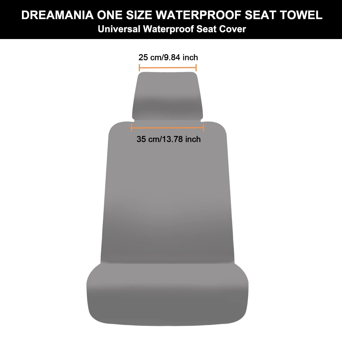 DREAMANIA demo with liquid on cover showing waterproof protection benefit