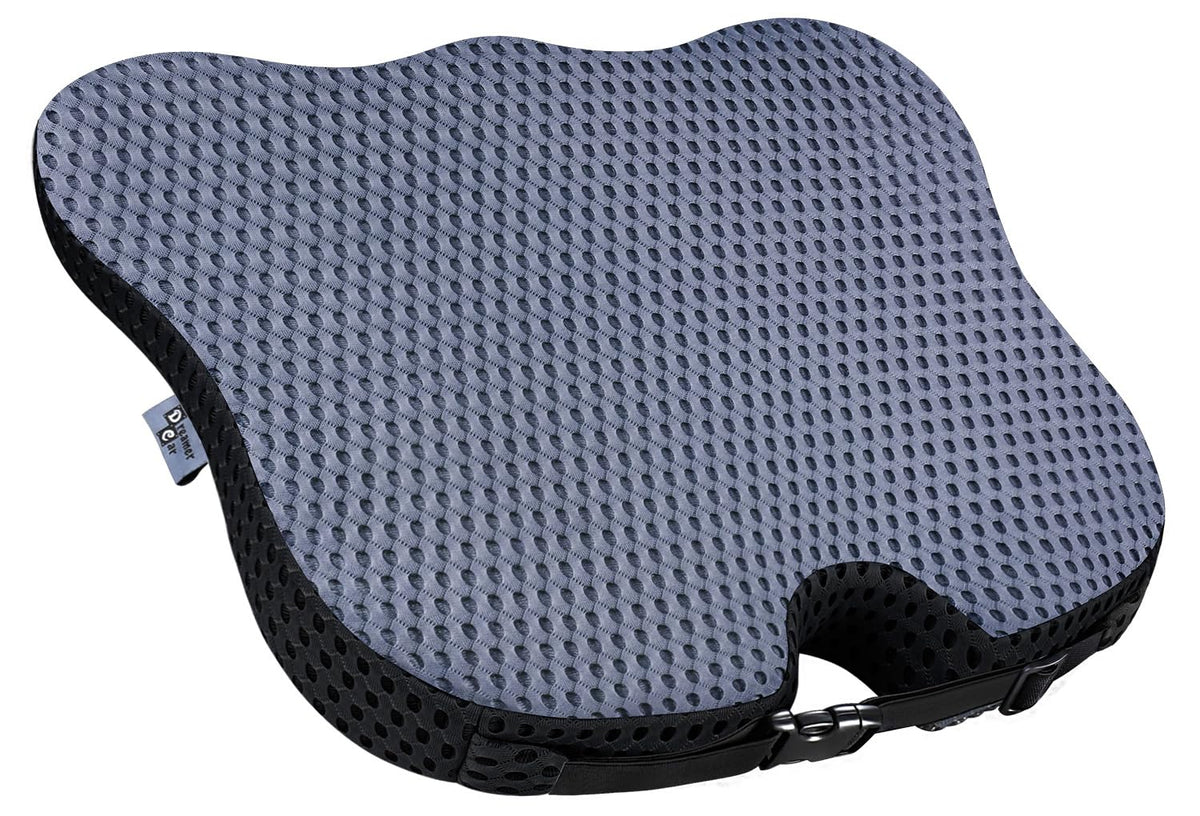 Dreamer Car front view showing wedge cushion and benefit of raised visibility
