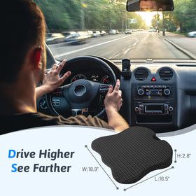 Dreamer Car close-up of dense memory foam providing pressure relief