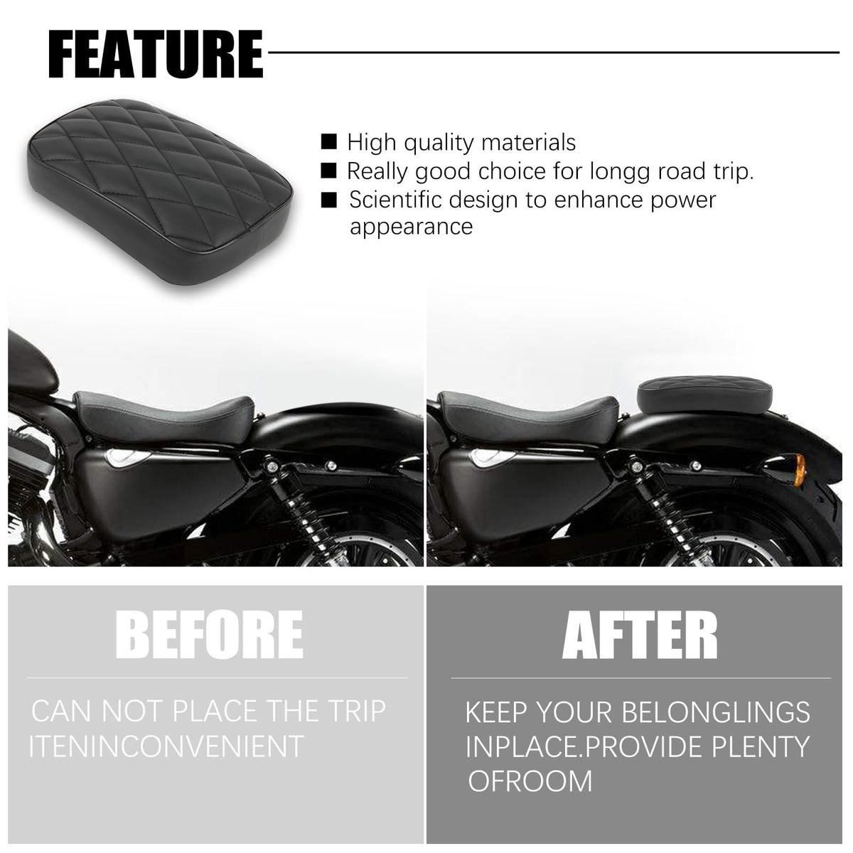 DREAMIZER side profile mounted on fender demonstrating low-profile fit benefit