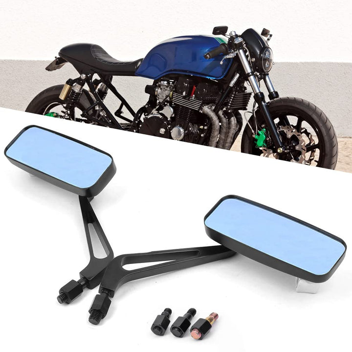 DREAMIZER front view of rectangular mirror improves rear visibility