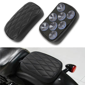 DREAMIZER front view rectangular pillion pad showing clean profile and quick install benefit