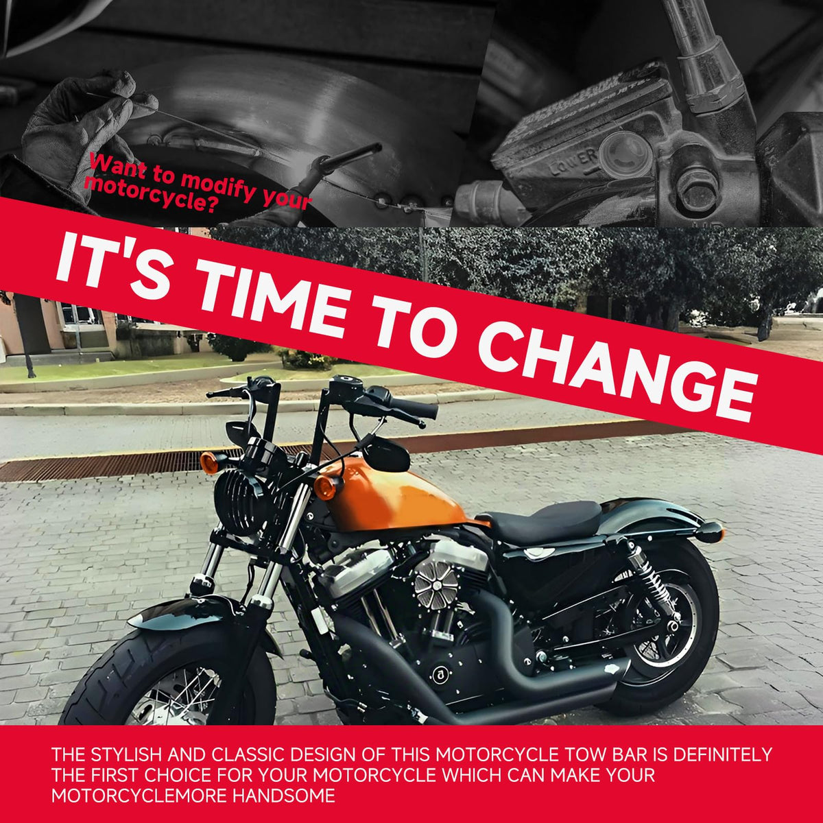 DREAMIZER handlebar showing grip area and control clearance for safer operation