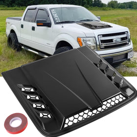 DREAMOTOR hood scoop front view showing streamlined styling and bold appearance