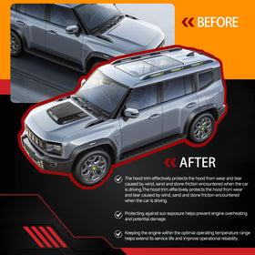 DREAMOTOR scoop on off-road truck in landscape highlighting rugged styling advantage