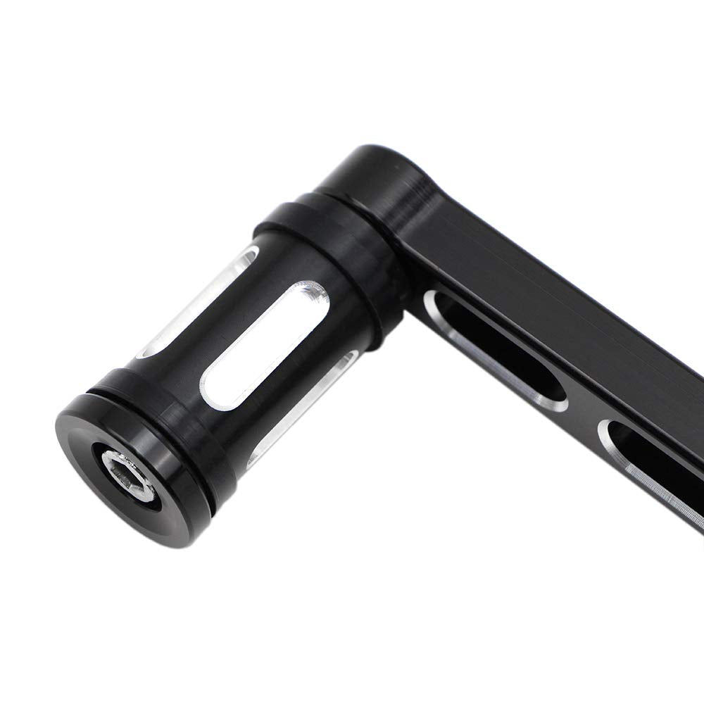 DreamSeek pair on black background, highlights black CNC billet finish