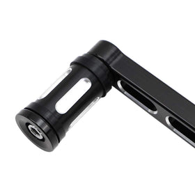 DreamSeek pair on black background, highlights black CNC billet finish