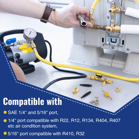 Dreyoo technician using tool on an evaporator demonstrating efficient field use