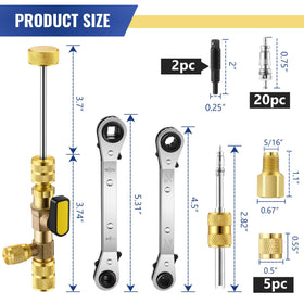 Dreyoo ratchet wrench detail with knurled handle for secure grip and torque