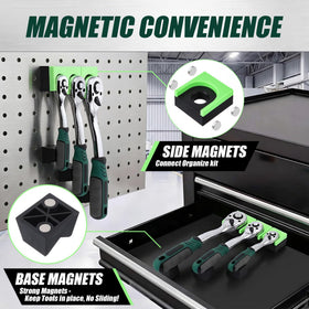 Dreyoo bright green size markings for quick ratchet identification