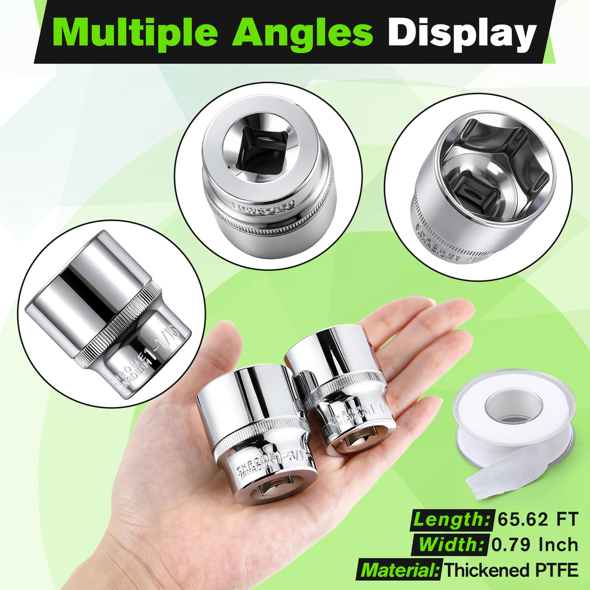 Dreyoo beveled socket entry detail demonstrating quick alignment benefit