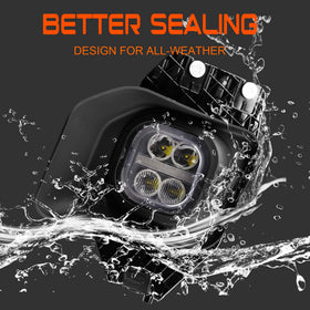 DRFG sealed housing close-up showing IP67 waterproof protection