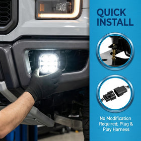 DRFG wiring connector and plug for plug-and-play installation ease