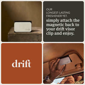 drift in car lifestyle image with fresh interior and subtle scent atmosphere while driving