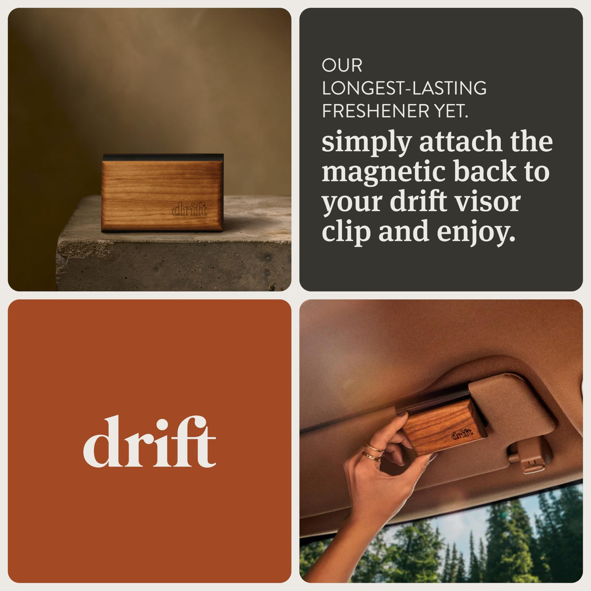 drift product label listing John Wick scent notes and premium ingredients