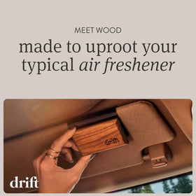 drift scent block magnetically snapping to clip for easy, no‑mess install