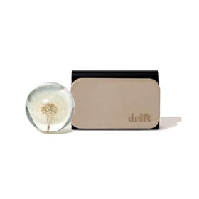 drift stone freshener front packaging showing product and clip benefit