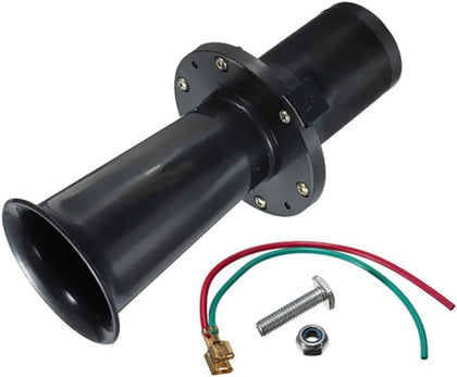 DriSentri vintage front view showing retro horn and clear audible design