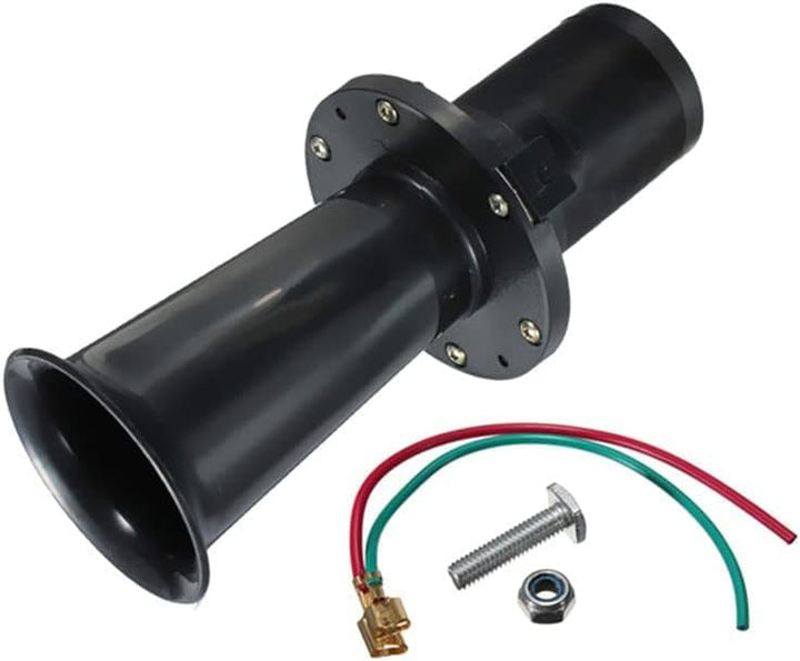 DriSentri vintage front view showing retro horn and clear audible design