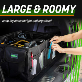 DRIVE packed with groceries demonstrating safe transport and spill prevention