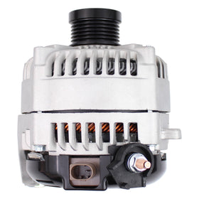 DriveFix alternator next to ruler showing scale for sizing and fit confirmation benefit