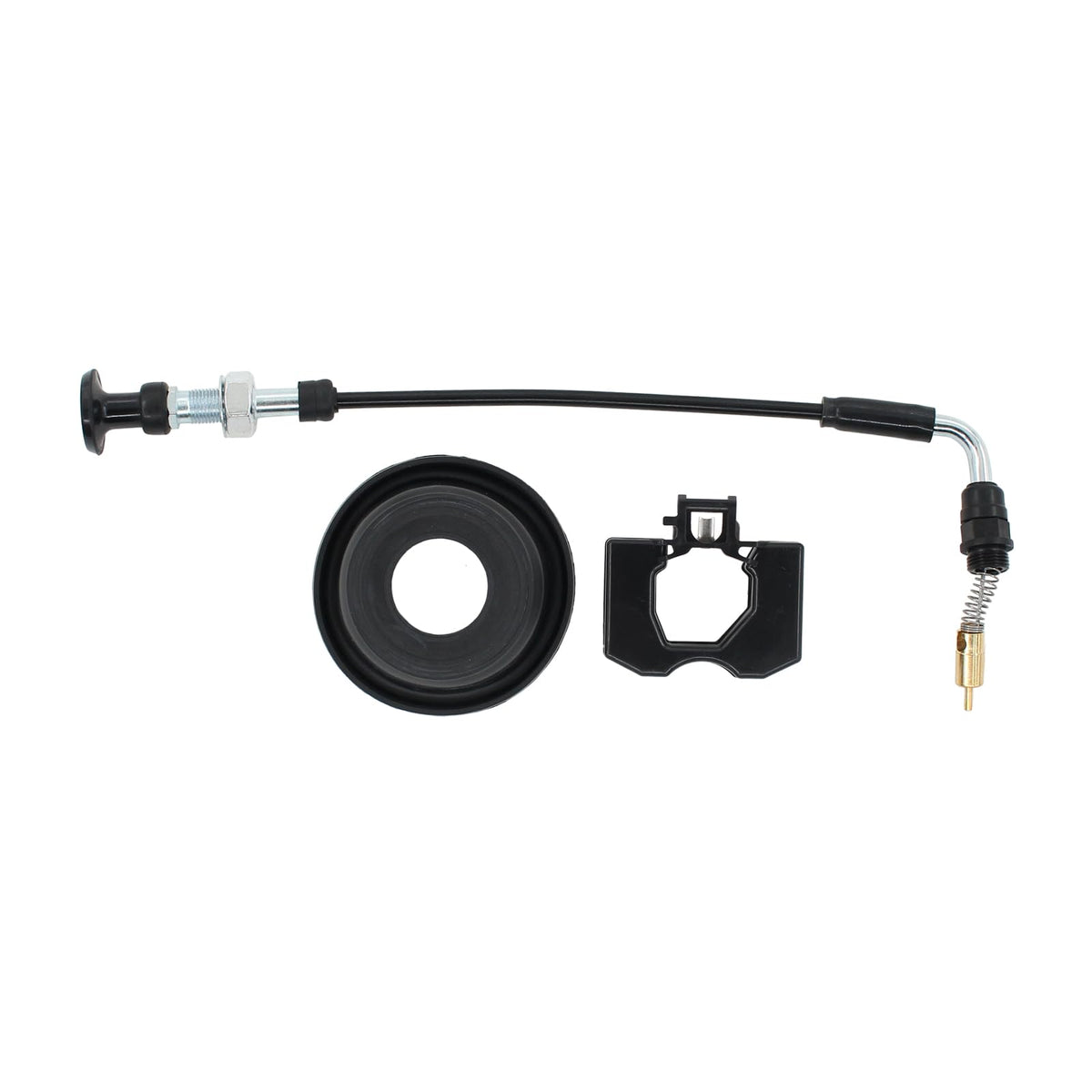 DriveFix choke cable close-up with flexible housing, restores reliable choke action