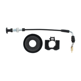 DriveFix choke cable close-up with flexible housing, restores reliable choke action