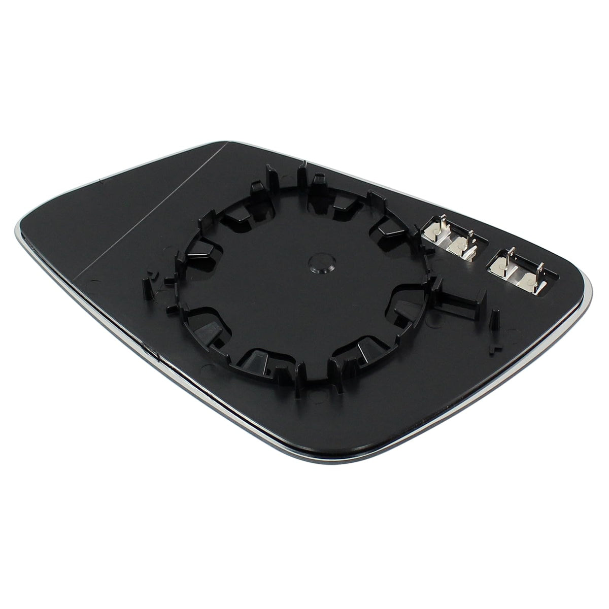 DriveFix curved glass angle highlighting OEM curvature for accurate reflection benefit
