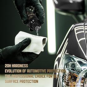DRONAR coated panel reflecting light with mirror-like gloss benefit
