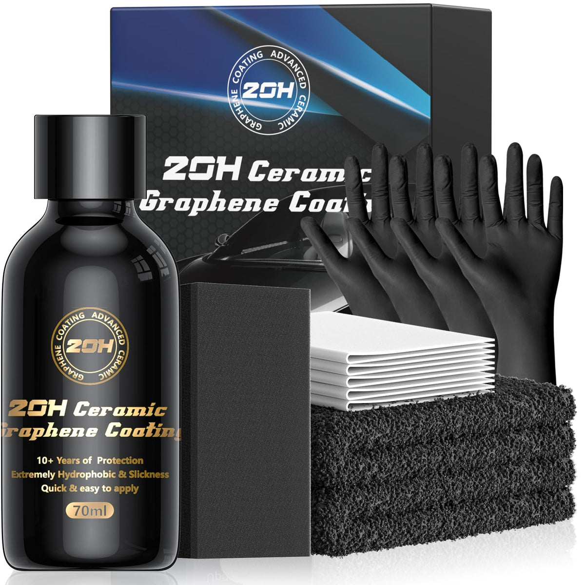 DRONAR front packaging 70ml bottle showing professional kit benefits