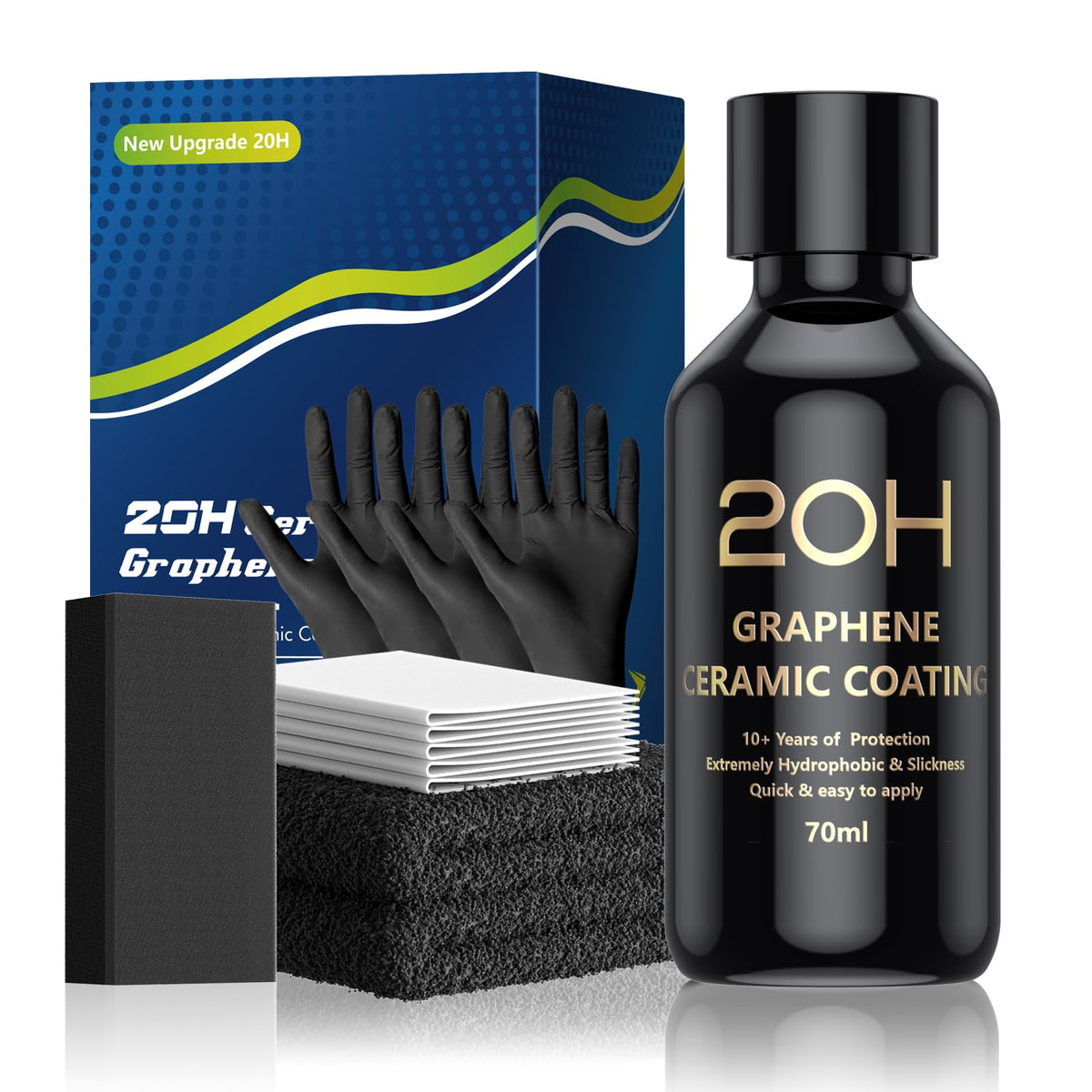 DRONAR front packaging showing 70ml bottle and kit benefits