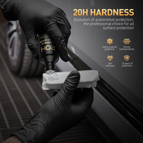 DRONAR paint close-up highlighting ultra-high gloss finish