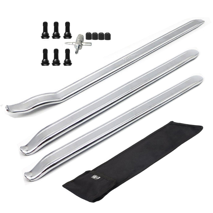 Dr.Roc full kit laid out showing spoons, stems and case for versatile repairs