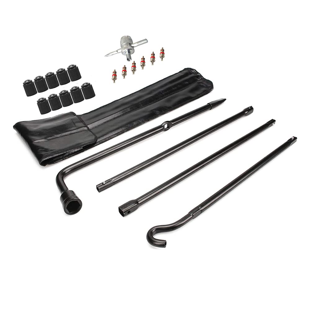 Dr.Roc spare tire kit front packaging showing complete toolset and benefits