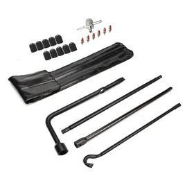 Dr.Roc kit front view showing tools and bag for reliable roadside use