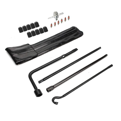 Dr.Roc kit front view showing tools and bag for reliable roadside use