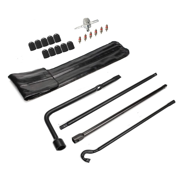 Dr.Roc kit front view showing tools and bag for reliable roadside use