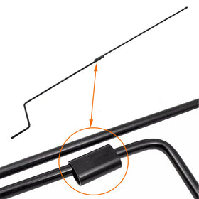 Dr.Roc handle in use lifting spare tire under Ford van, dependable operation
