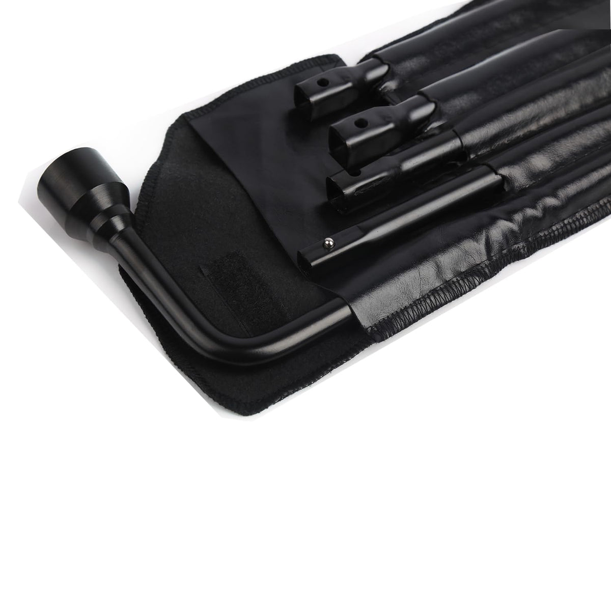 Dr.Roc tool installed under vehicle illustrating compatibility and faster spare lowering