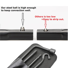 Dr.Roc kit stored in vehicle trunk showing compact bag and correct scale for convenient storage