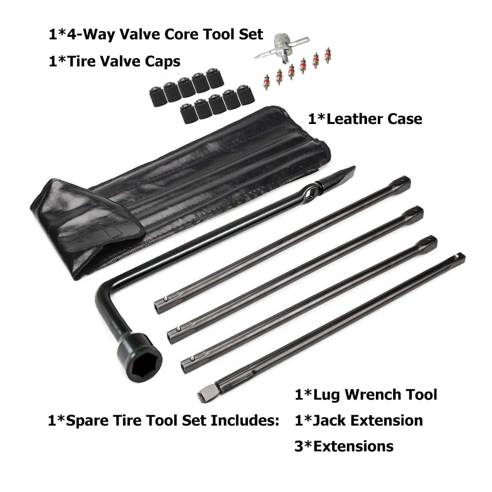 Dr.Roc 19mm lug wrench detail showing secure fit for lug nuts during roadside changes