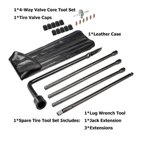 Dr.Roc 19mm lug wrench detail showing secure fit for lug nuts during roadside changes