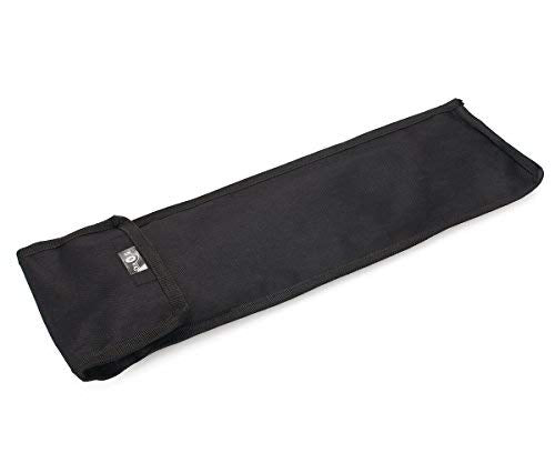 Dr.Roc black oxford case packed neatly for organized storage and portability
