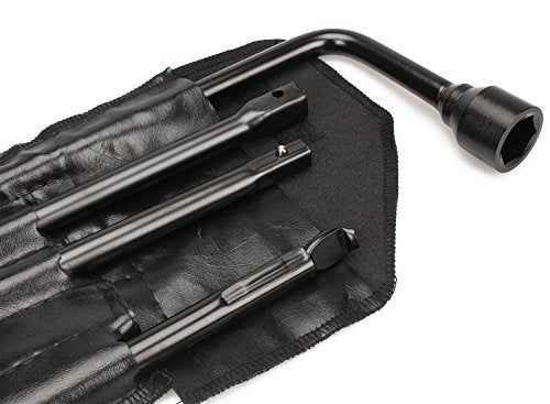 Dr.Roc PU leather roll open and organized for compact, dry storage