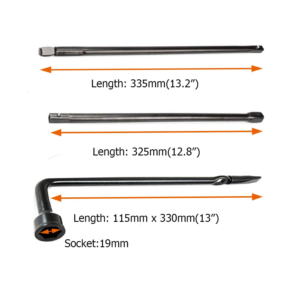 Dr.Roc extension rods connected demonstrating stable reach and simpler installation