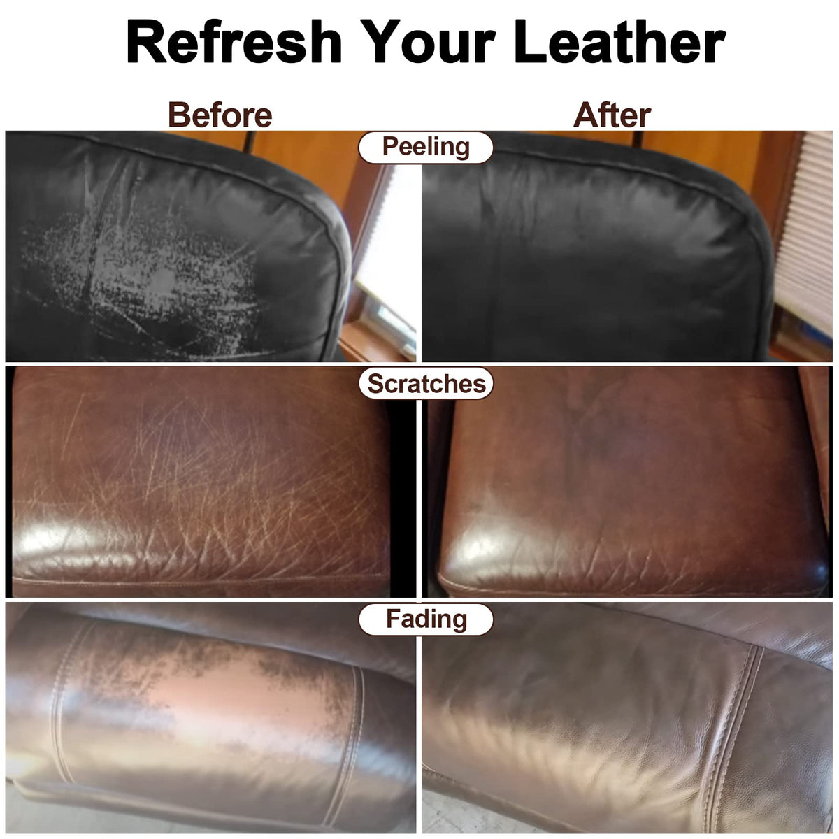 drtulz applying balm to a sofa armrest to conceal scratches